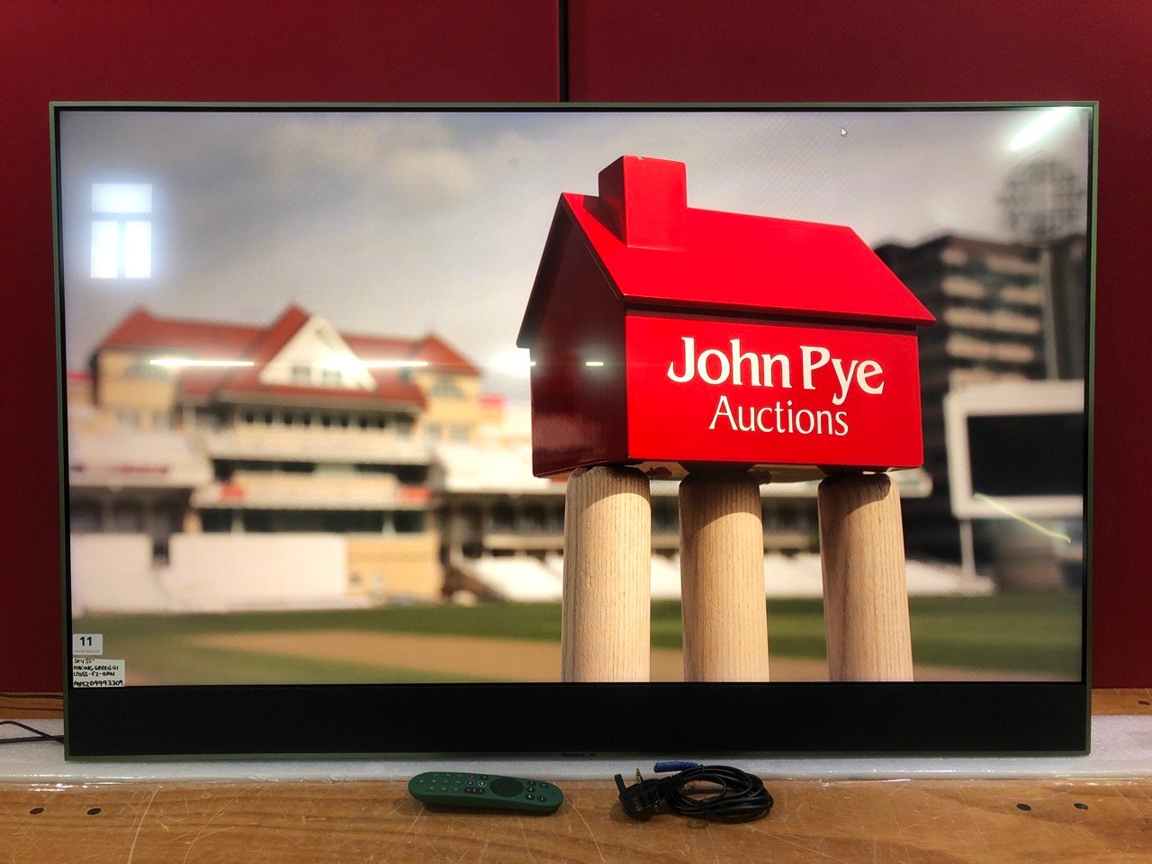 John Pye Auctions SKY GLASS SMART TV MODEL RACING GREEN G1 LT055F2