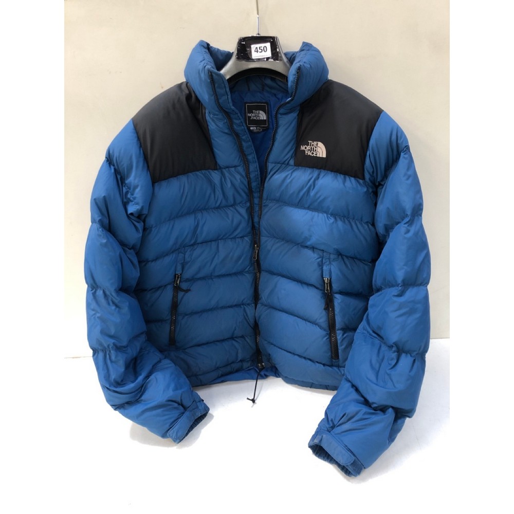 John Pye Auctions NORTH FACE PUFFER JACKET BLUE/BLACK SIZE M (RACKING 5)