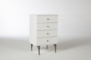 RIX 4 DRAWER TALL WIDE CHEST - RRP £439: LOCATION - B4