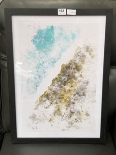 BEACH/SEA WATERCOLOUR MODERN FRAMED WALL ART PRINT: LOCATION - B8