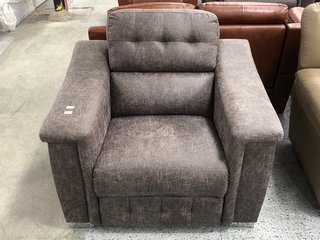 LA-Z-BOY HOLLYWOOD POWER RECLINER CHAIR IN IGNEOUS FABRIC - RRP £2399: LOCATION - B6