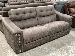 LA-Z-BOY HOLLYWOOD FABRIC 3 SEATER SOFA IN IGNEOUS: LOCATION - B7