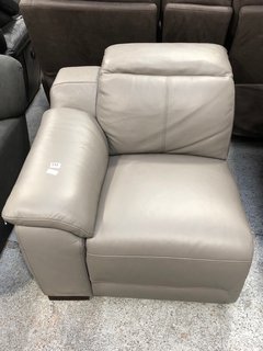 LA-Z-BOY AUSTIN LEATHER POWER RECLINER SOFA WITH POWER HEAD TILT (LEFT HAND UNIT ONLY): LOCATION - C7