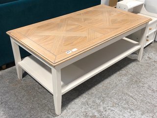 GREENWICH COFFEE TABLE IN IVORY: LOCATION - A4