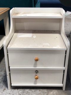 2 DRAWER DESK MOUNTED CHEST: LOCATION - A4