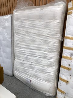 4600 POCKET SPRING MATTRESS SIZE APPROX: 135CM X 190CM - RRP £1049: LOCATION - A4