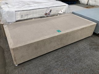 SLEEPRIGHT STORAGE DIVAN BED WITH 2 DRAWERS IN STONE PART 1 OF 2 (INCOMPLETE): LOCATION - D3