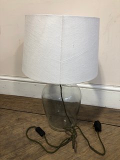 LOAF.COM FLAGON TABLE LAMP LARGE - RRP £95: LOCATION - C1