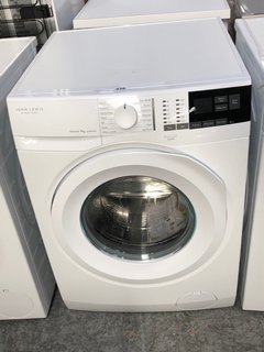 JOHN LEWIS & PARTNERS 9KG WASHING MACHINE: MODEL JLWM1309 - RRP £469: LOCATION - A7