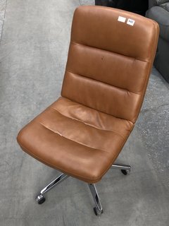 JOHN LEWIS & PARTNERS RADCLIFFE OFFICE CHAIR IN TAN - RRP £249: LOCATION - A7