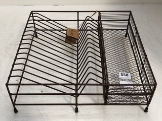 NKUKU INKOLLU LOW DISH RACK: LOCATION - BR