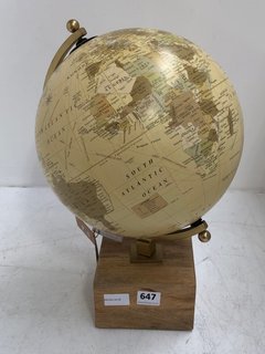 NKUKU.COM LARGE KENDA DECORATIVE GLOBE - RRP £150: LOCATION - BR