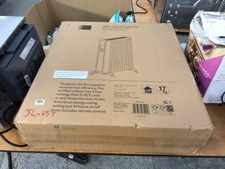 JOHN LEWIS & PARTNERS 2500W OIL-FILLED RADIATOR: LOCATION - D6