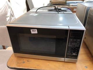 JOHN LEWIS & PARTNERS 2 X 20L 800W MICROWAVES IN STAINLESS STEEL - COMBINED RRP £150: LOCATION - D6