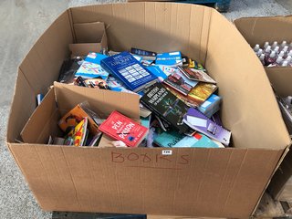 PALLET OF ASSORTED BOOKS TO INCLUDE BRITISH WARPLANES OF WORLD WAR II & A PEN DIPPED IN POISON BY J.M.HALL: LOCATION - D7 (KERBSIDE PALLET DELIVERY)