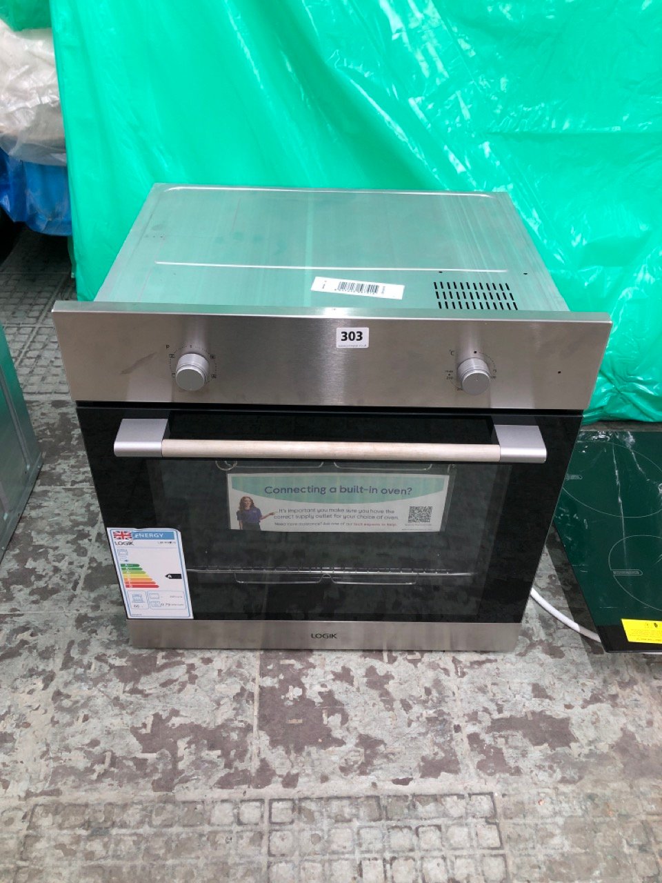 John Pye Auctions LOGIK BUILT IN SINGLE OVEN MODEL LBFANX16 (EX