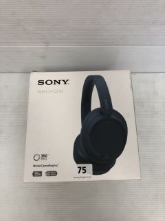 2 X SONY WH-CH720 WIRELESS NOISE CANCELLING HEADPHONES
