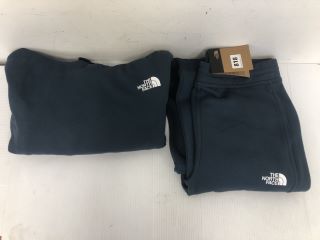 THE NORTH FACE FLEECE TRACKSUIT IN BLUE WING TEAL SIZE M RRP: £155