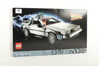 LEGO BACK TO THE FUTURE TIME MACHINE SET - MODEL 10300 - RRP £169: LOCATION - BOOTH