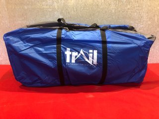 OUTDOOR LEISURE ASHBURY 6-PERSON TUNNEL TENT IN BLUE - MODEL TR0082-BL - RRP £260: LOCATION - BOOTH