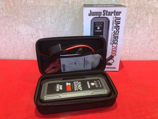 TOPDON JUMP-SURGE 2000 12V JUMP STARTER - RRP £99.99: LOCATION - BOOTH