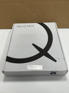 SKY Q MINI BOX HOME ENTERTAINMENT IN BLACK: MODEL NO EM1501UK-E (COMES WITH BOX AND ALL ACCESSORIES) [JPTM103319]. THIS PRODUCT IS FULLY FUNCTIONAL AND IS PART OF OUR PREMIUM TECH AND ELECTRONICS RAN