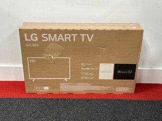 LG 32" LED HDR HD READY 720P, WITH FREEVIEW HD/FREESAT HD SMART TV: MODEL NO 32LQ630B6LA (WITH BOX & ALL ACCESSORIES) [JPTM103119]. (SEALED UNIT). THIS PRODUCT IS FULLY FUNCTIONAL AND IS PART OF OUR
