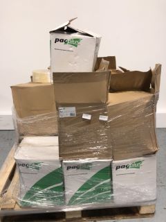 PALLET OF ASSORTED PACKPLUS MACHINE TAPE TO INCLUDE  POLYPROPYLENE, 72MM X 99MTR , CLEAR APPROX RRP £1000