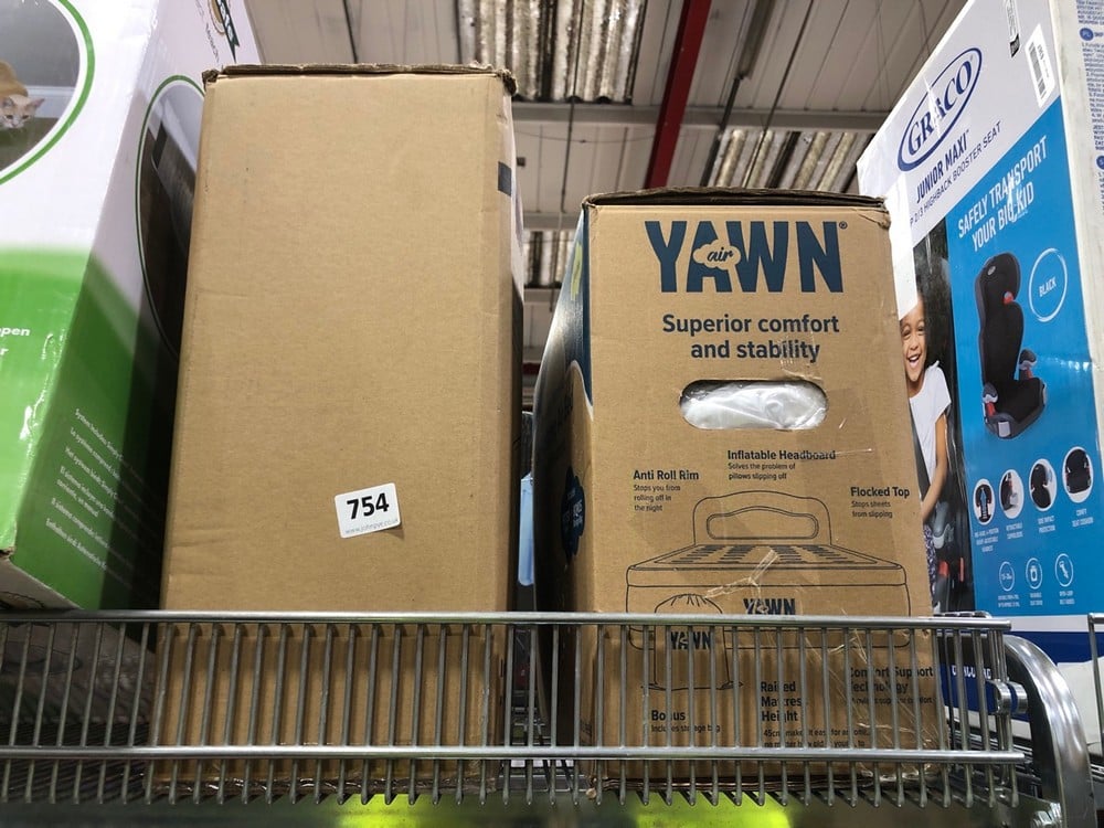 John Pye Auctions YAWN SELFINFLATING AIR BED TO INCLUDE OLARHIKE