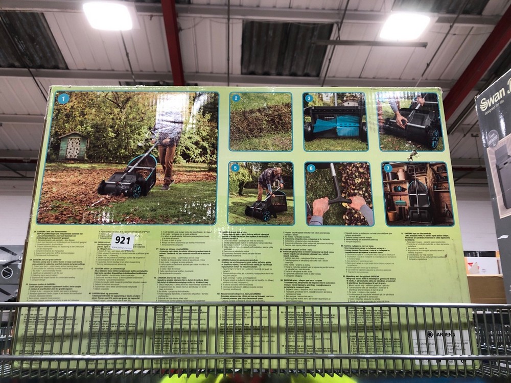 John Pye Auctions GARDENA LEAF AND GRASS COLLECTOR ( ROW 8 )