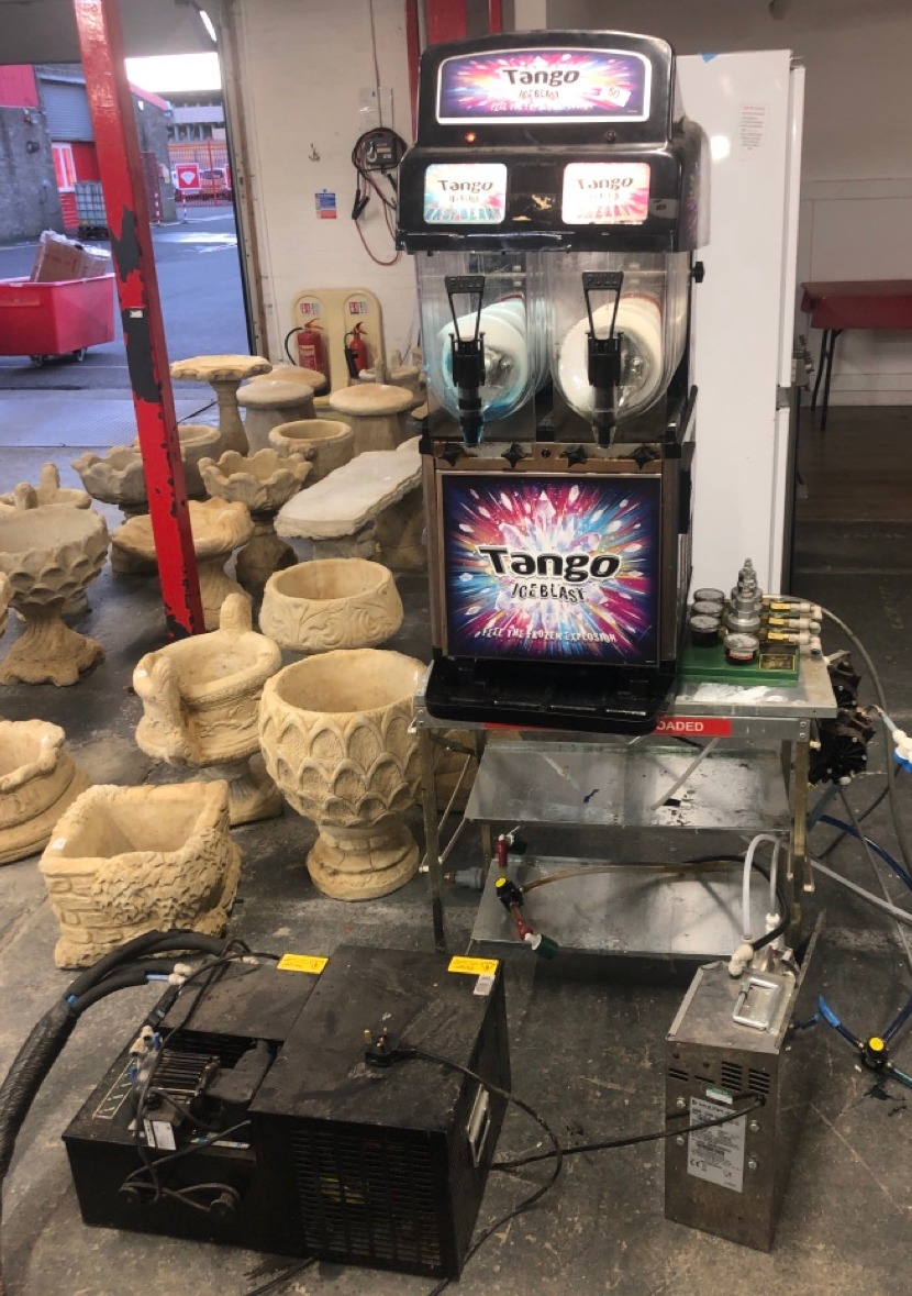John Pye Auctions TANGO ICE BLAST SLUSH MACHINE RRP £3500 LOCATION