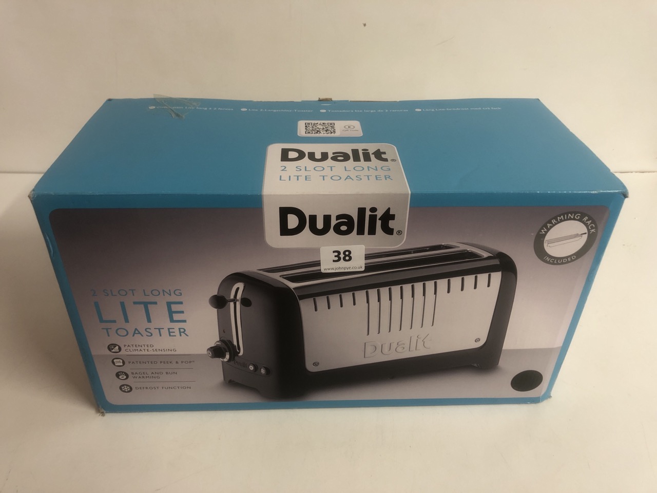 John Pye Auctions DUALIT 2 SLOT LONG LITE TOASTER
