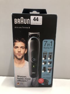 BRAUN ALL IN ONE TRIMMER 3