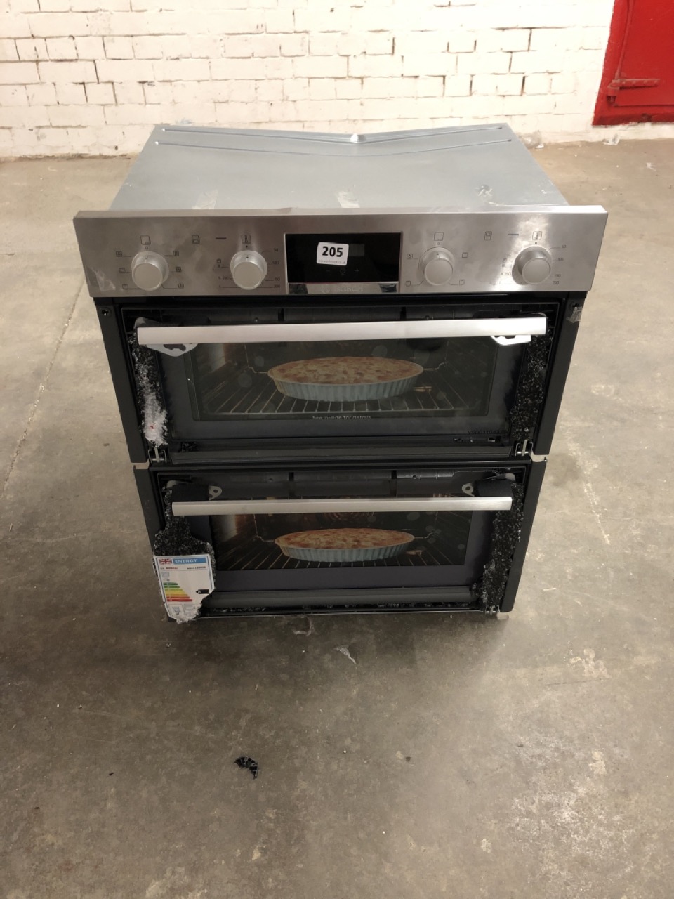 John Pye Auctions BOSCH BUILT IN DOUBLE OVEN MODEL NBS113BR0B