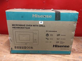 HISENSE MICROWAVE OVEN WITH GRILL - MODEL HB25MOBX7GUK