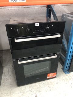 INDESIT BUILT IN DOUBLE OVEN MODEL: IDD6340BL (COLLECTION OR OPTIONAL DELIVERY AVAILABLE*)