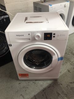 HOTPOINT 8KG WASHING MACHINE MODEL: NSWR 845C WK UK (COLLECTION OR OPTIONAL DELIVERY AVAILABLE*)