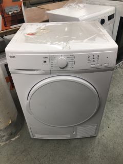 LOGIK 8KG CONDENSER DRYER MODEL: LCD8W23 (COLLECTION OR OPTIONAL DELIVERY AVAILABLE*)
