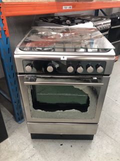 HOTPOINT FREESTANDING COOKER MODEL: DHG65SG1CX (SMASHED GLASS) (COLLECTION OR OPTIONAL DELIVERY AVAILABLE*)