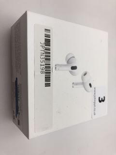 APPLE AIRPODS PRO (2ND GENERATIONS) EARBUDS IN WHITE: MODEL NO A2083 A2084 A2190 (WITH BOX)  [JPTN35198]