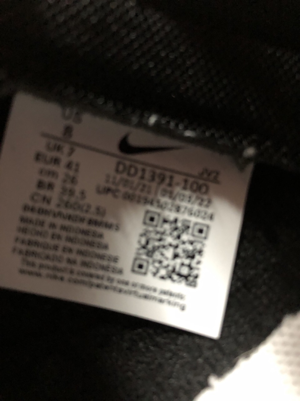 cheap nike trainers size 7