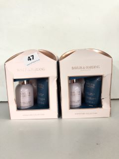 2 X BSYLISS AND HARDIGN GIFT SETS