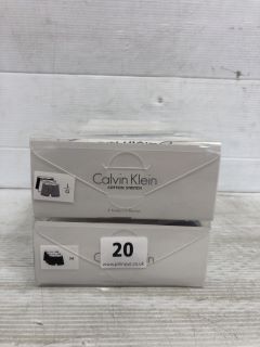2 X CALVIN KLEIN BOXER SHORTS (3 PAIRS PER PACK)