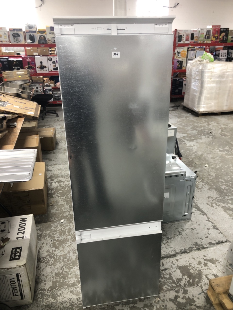 John Pye Auctions BOSCH INTEGRATED FRIDGEFREEZER MODEL KIN87NSF0G/04