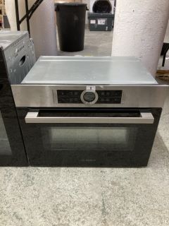BOSCH BUILT-IN SINGLE MICROWAVE OVEN MODEL NO: CMG633BS1B