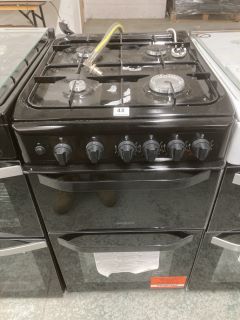 HOTPOINT GAS DOUBLE OVEN MODEL NO: HD5G00KCB