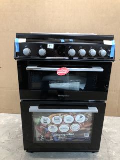 MONTPELLIER COOKER MODEL: MDOG60LK (COLLECTION OR OPTIONAL DELIVERY AVAILABLE*)