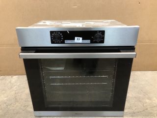HISENSE SINGLE OVEN MODEL: BSA65222AXUK (COLLECTION OR OPTIONAL DELIVERY AVAILABLE*)