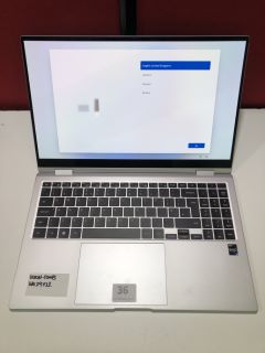 SAMSUNG LAPTOP 512GB LAPTOP IN SILVER: MODEL NO NP950QED (UNIT ONLY) (NO CHARGE UNIT). INTEL CORE I7-1260P, 16GB RAM,   [JPTN35293]