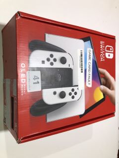 NINTENDO SWITCH LITE SWITCH OLED GAME CONSOLE IN BLACK. (WITH BOX & ACCESSORIES) (GAME CARD FAULT)  [JPTN35260]
